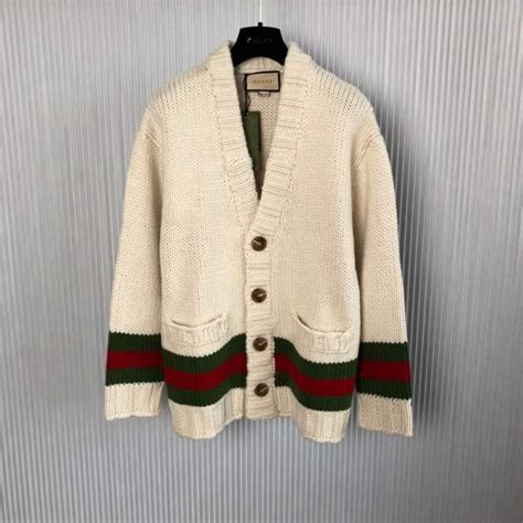 gucci cardigan fake|gucci cardigan used.